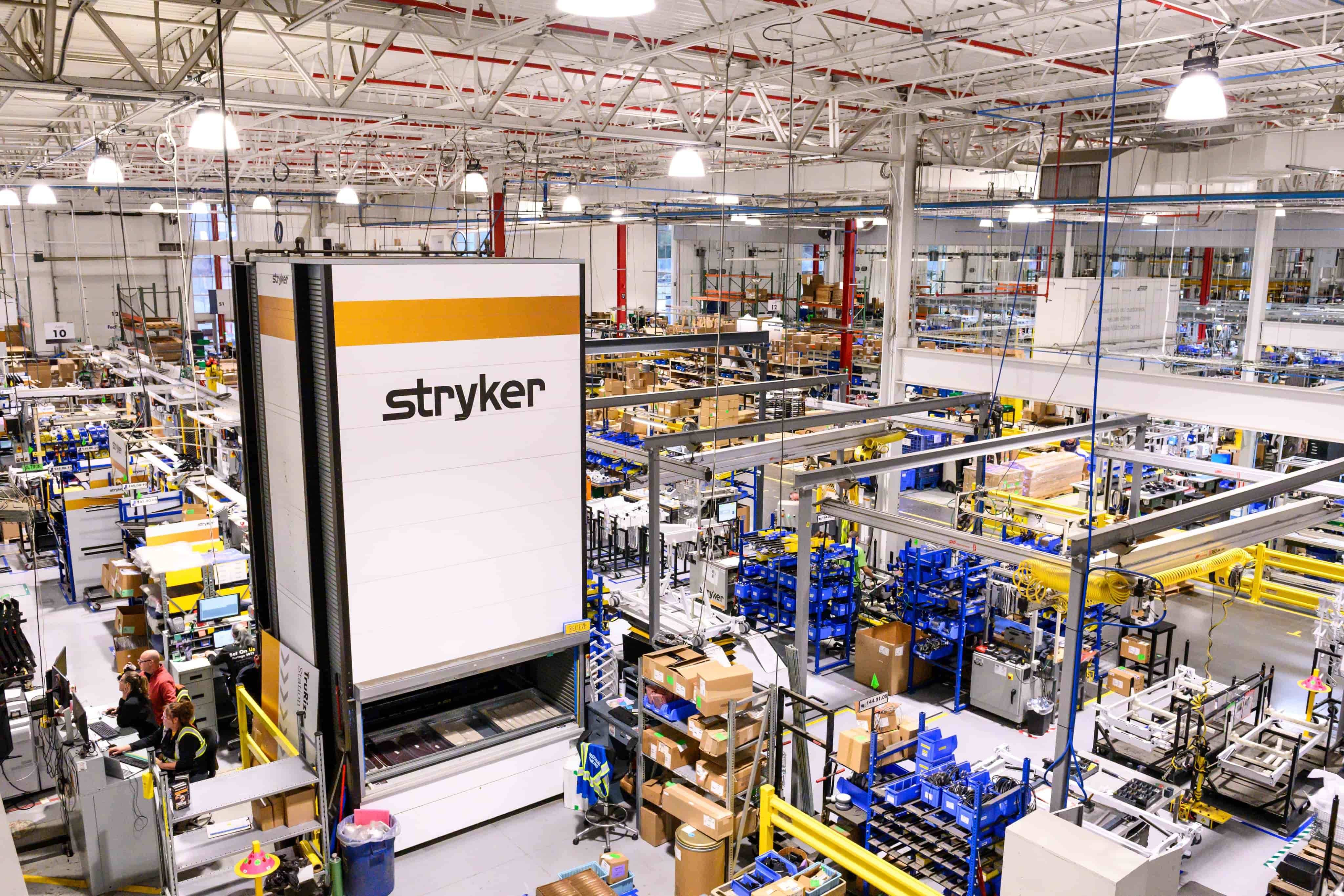 Stryker factory floor
